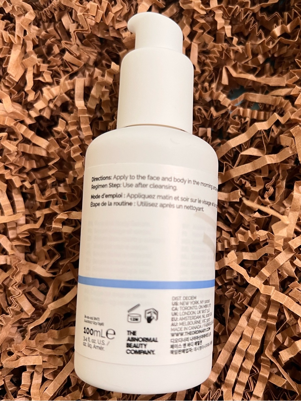 The Ordinary~Niacinamide 5% Face and Body Emulsion for Dark Spots & Uneven Tone - Picture 2 of 2